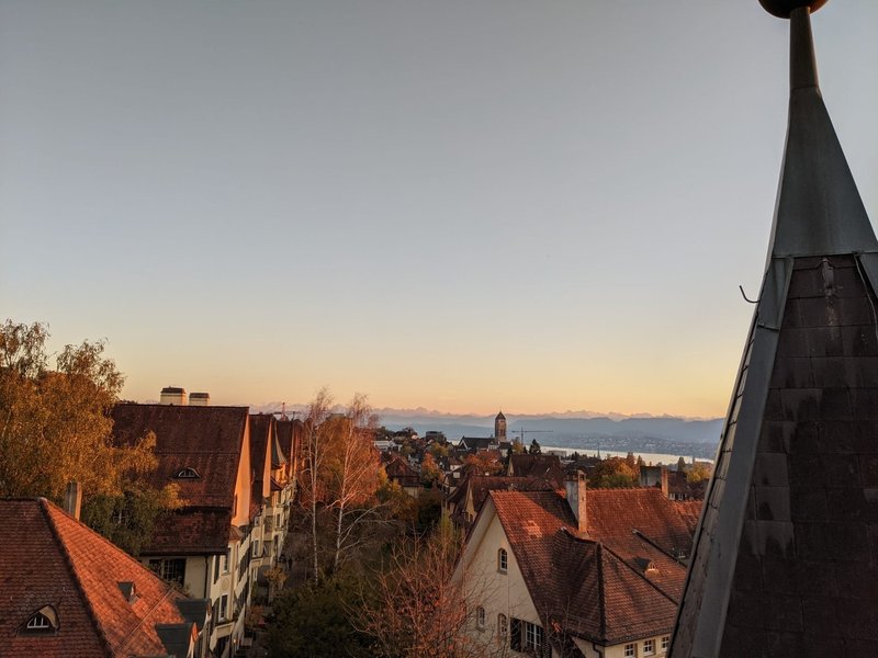 View from the terrace