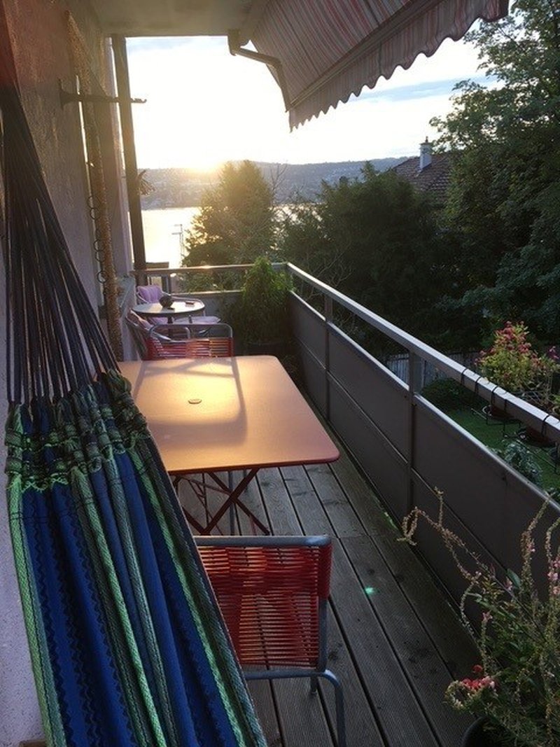 Balkon mit Seesicht