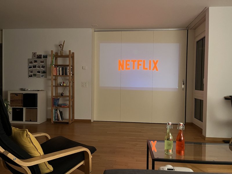 Beamer für gemütliche Filmabende