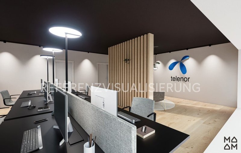 Visualisierung als Büro