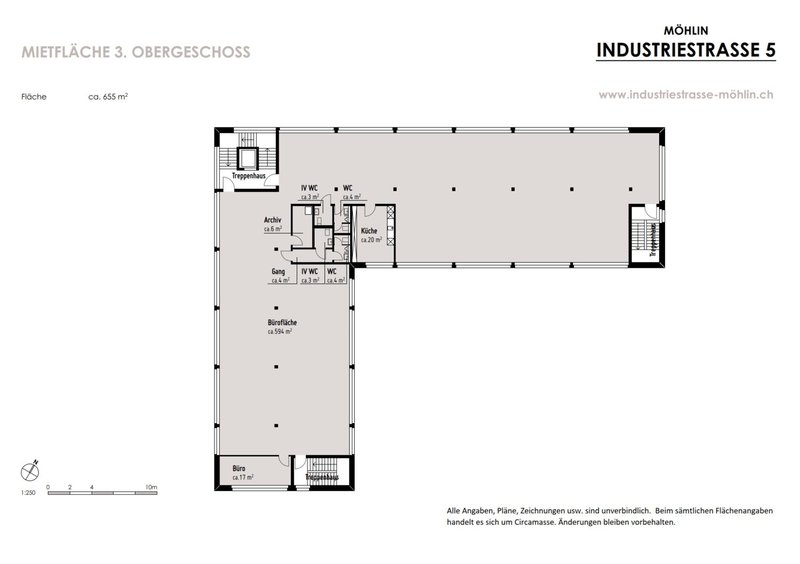 Grundrissplan Gesamtfläche
