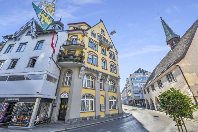 Die charmante Hausfassade