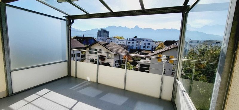Balkon mit Ausblick