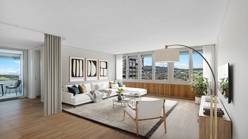 Wohnzimmer (Musterbild)