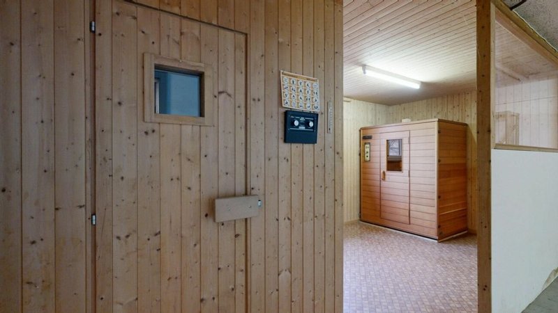 Sauna und Infrarotkabine