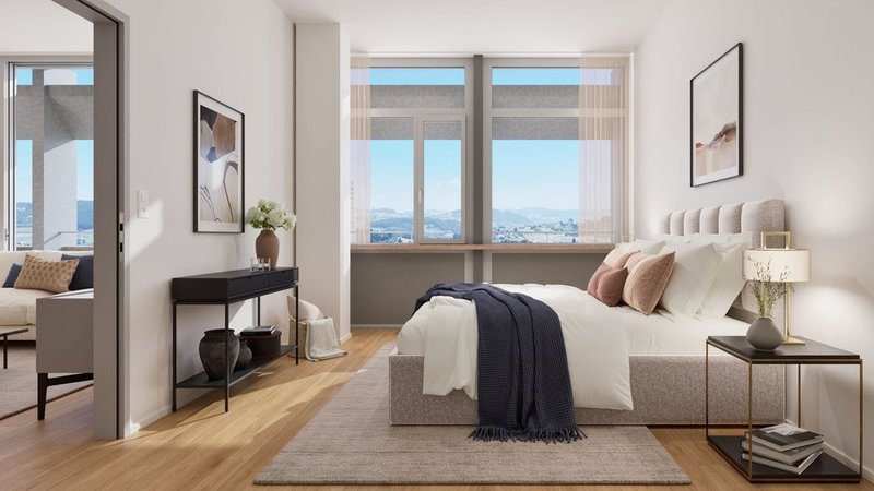 Schlafzimmer - Rendering