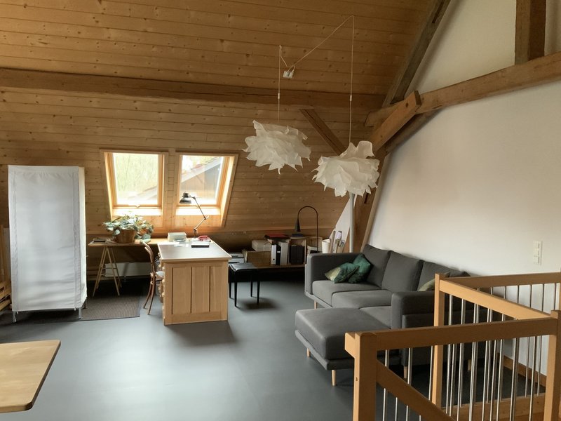 Dachgeschoss Fenster nach Osten