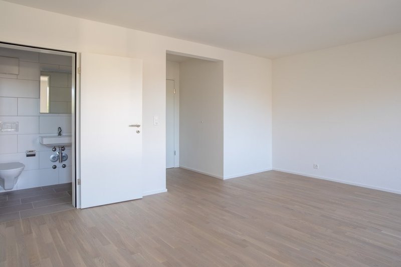 Wohn-Ess und Schlafzimmer