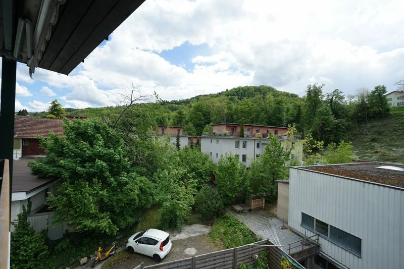 Aussicht von Balkon