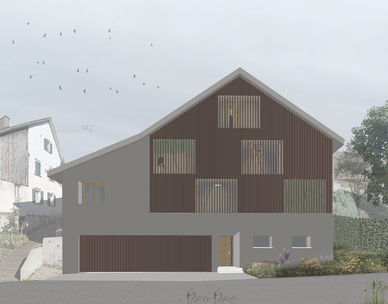 Visualisierung* Fassade