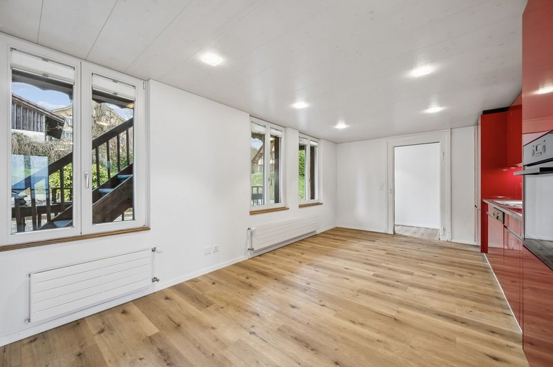 Lichtdurchfluteter Raum