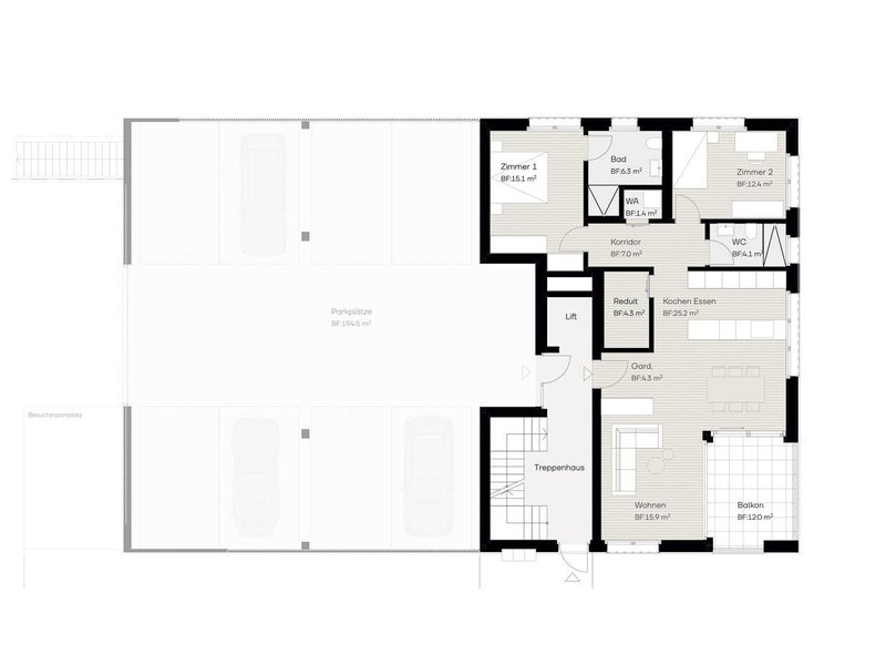 W2, 3.5-Zi. Wohnung EG