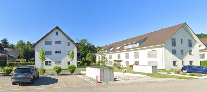 Einfahrt Einstellhalle