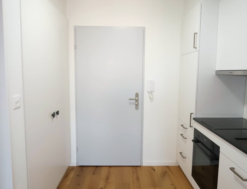 Korridor mit Wandschrank