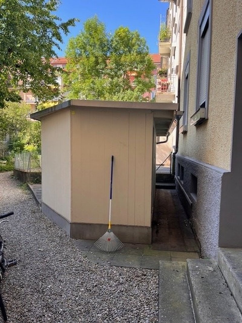 Schopf aussen Ansicht