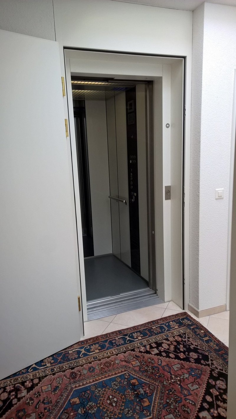 Lift direkt ins Haus