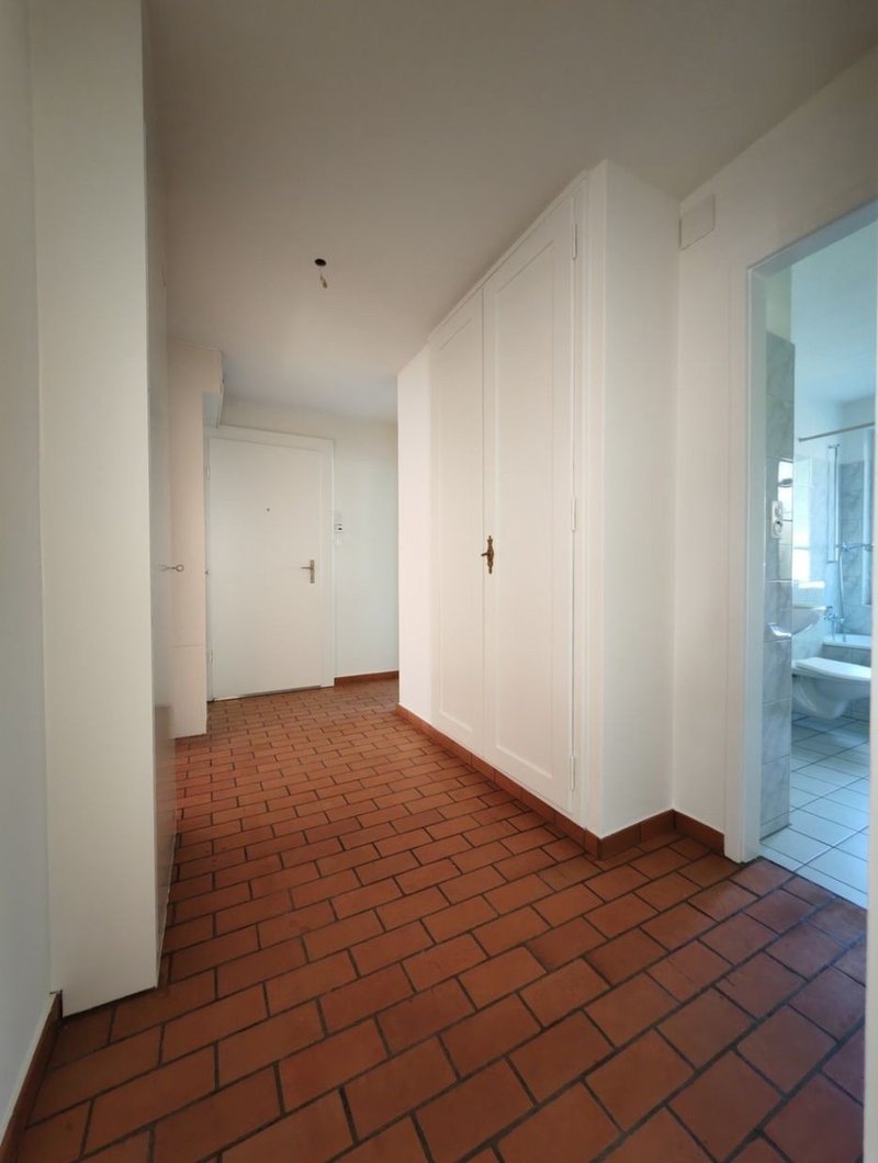 Es wurde neu eine modernere Gardarobe eingebaut