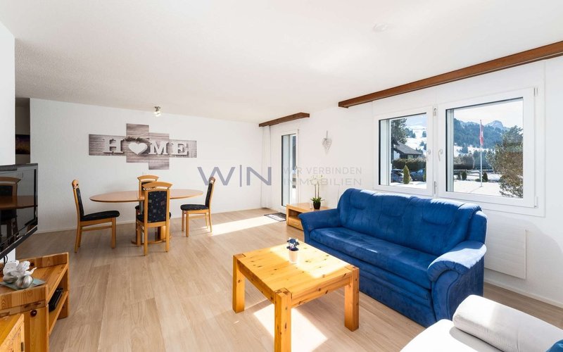 Direkt an der Skipiste