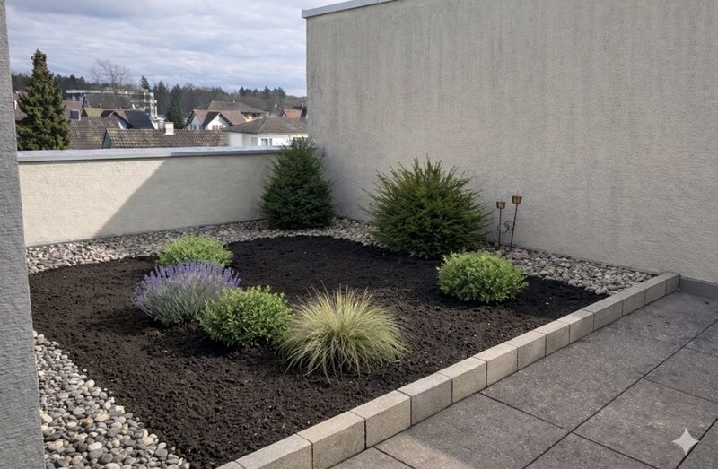 Terrassenbepflanzung