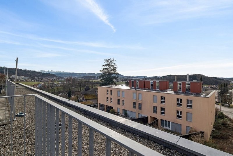 Weitsicht Dachterrasse