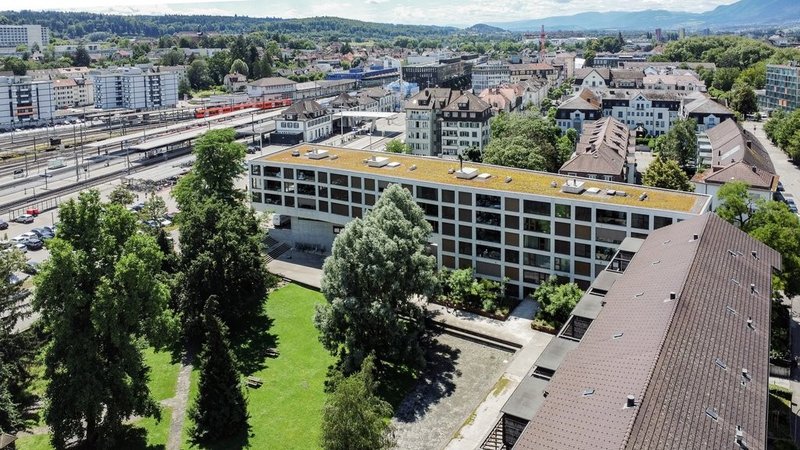 Einstellhallenplatz Aussenansicht